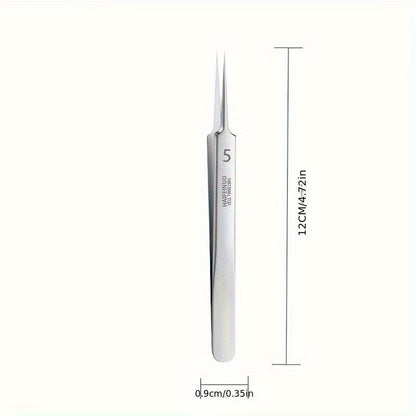 Blackhead Removal Tweezers Stainless Steel Tools - Effective Comedones Extractor, Whiteheads Removal Deep Cleansing Tools