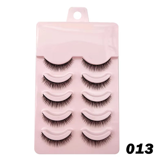 New Manga Lashes Soft Natural Eyelashes Thick False Eyelashes Manga Eyelashes Daily Dating Makeup Eyelashes Lashes Wispy