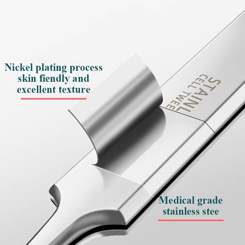 Blackhead Removal Tweezers Stainless Steel Tools - Effective Comedones Extractor, Whiteheads Removal Deep Cleansing Tools