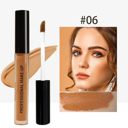 Liquid Concealer Matte High Coverage Waterproof Oil Control Moisturizing Long Lasting Concealer Professional Face Makeup