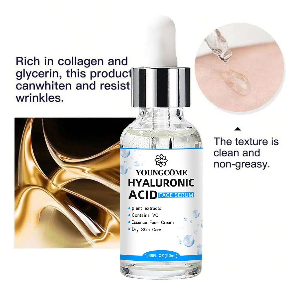 Hyaluronic Acid Facial Essence Deep Moisturizing Facial Skin Essence Korean Skin Care Products