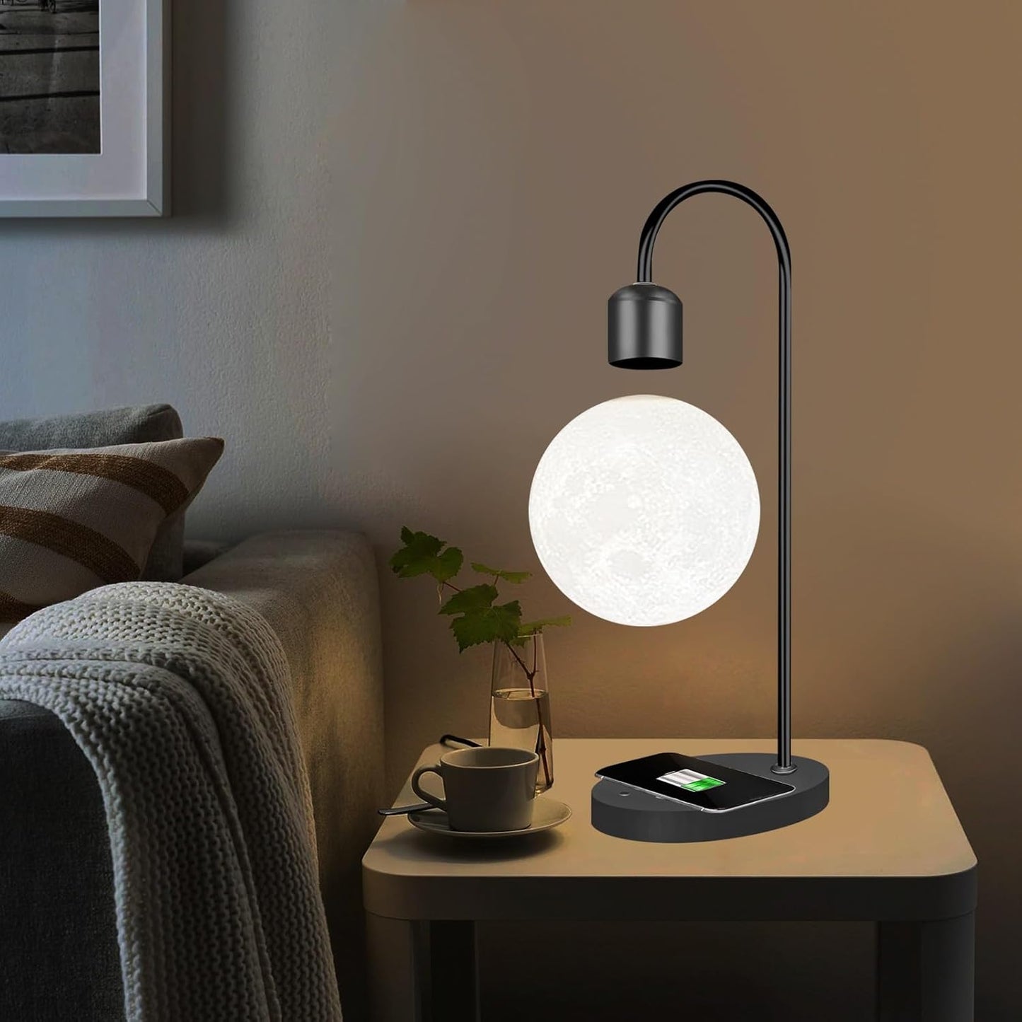 Lámpara De Luna Flotante Magnética 