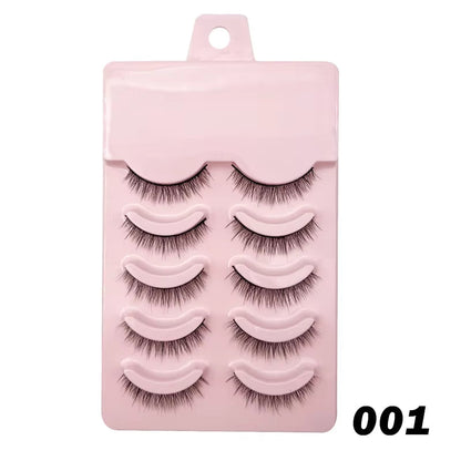 New Manga Lashes Soft Natural Eyelashes Thick False Eyelashes Manga Eyelashes Daily Dating Makeup Eyelashes Lashes Wispy