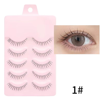 New Manga Lashes Soft Natural Eyelashes Thick False Eyelashes Manga Eyelashes Daily Dating Makeup Eyelashes Lashes Wispy