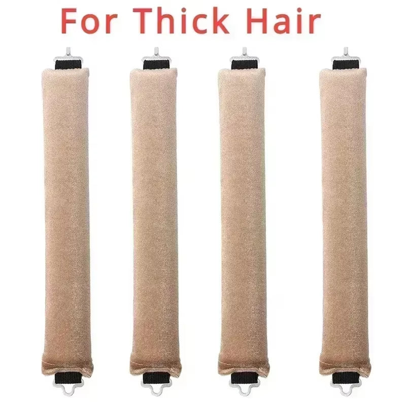 Heatless Hair Curlers Curling Rod Headband No Heat Hair Rollers Lazy Curls with Hook Sleeping Soft Flexi Rods Hair Styling Tools